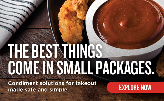 The best things come in small packages. Dip cups.