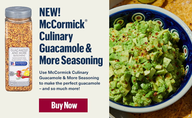 NEW! McCormick Culinary Guacamole & More Seasoning. Buy Now