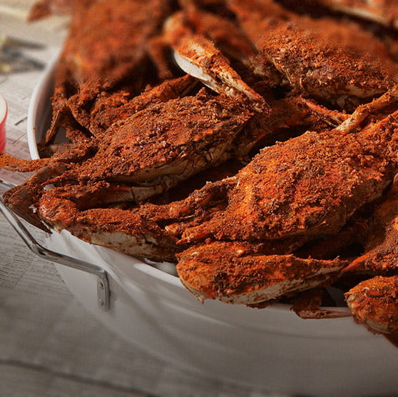 OLD BAY crabs
