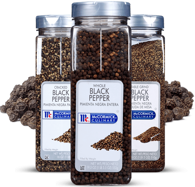 McCormick® Culinary® Black Pepper, Whole