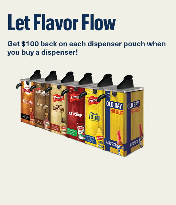 Get $100 back on each dispenser pouch when you buy a dispenser!