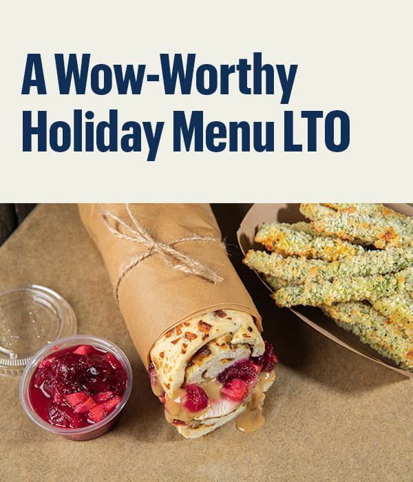 A wow worthy holiday menu idea