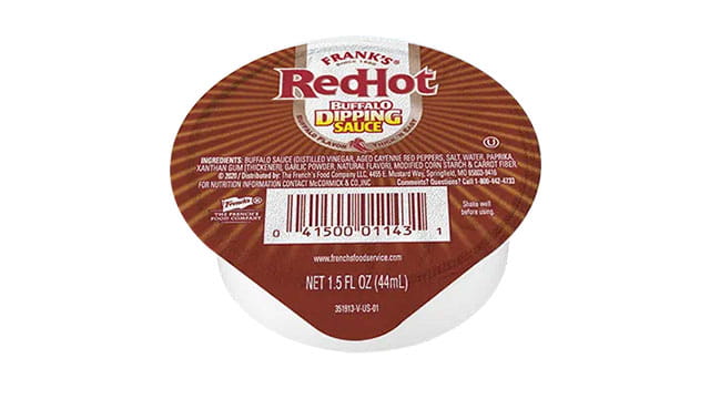 Frank’s RedHot® Buffalo Dipping Sauce Dip Cup