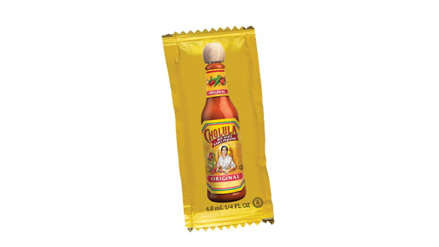 Cholula hot sauce packets