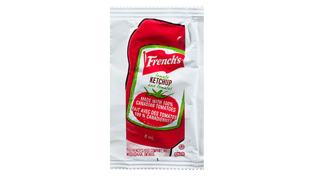 French's portion packets of ketchup