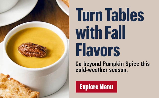 Turn Tables with Fall Flavors