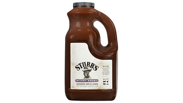 Stubb’s Sticky Sweet BBQ Sauce 