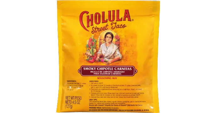 Cholula Smoky Chipotle Carnitas Seasoning Mix