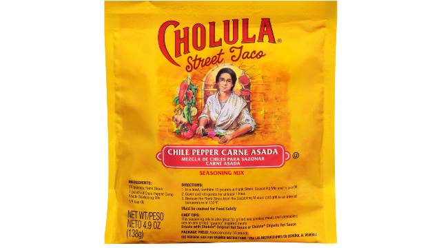 Cholula Chile Pepper Carne Asada Seasoning Mix