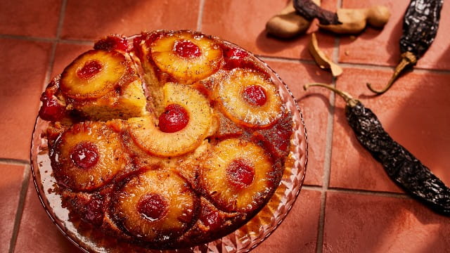 Gâteau Renversé À L’ananas, Au Tamarin Et Pasilla
