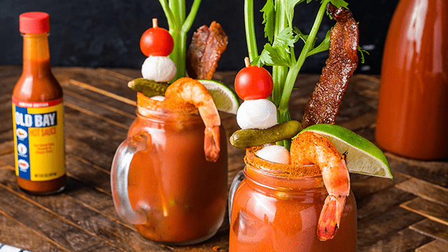 Fiery OLD BAY®  Bloody Mary