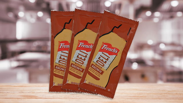 FRENCH'S SPICY BROWN MUSTARD PACKET