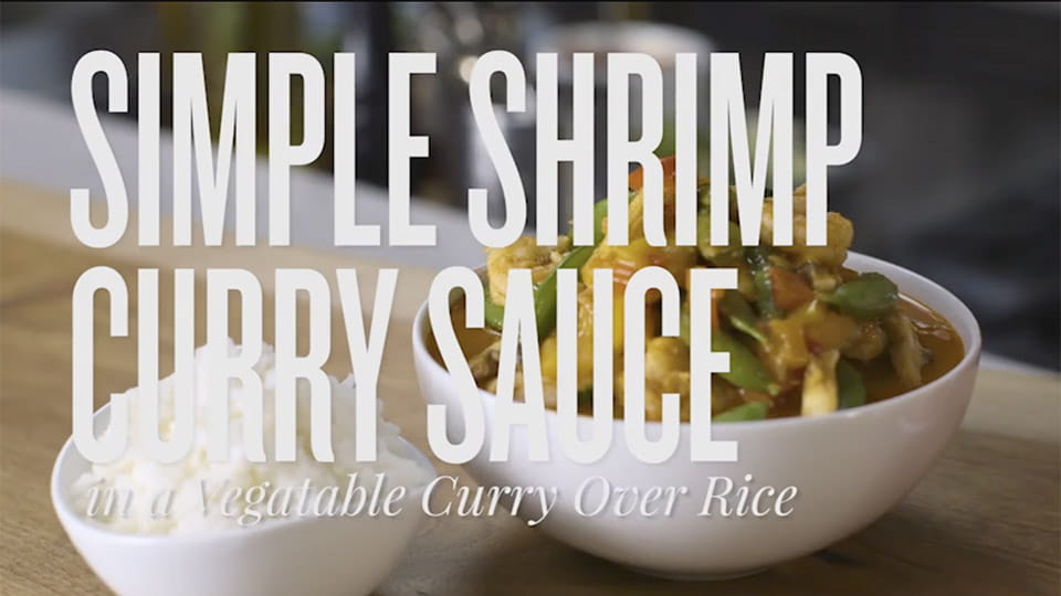 Easy Red Curry Shrimp