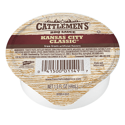 Cattlemen's Cattlemen's Kansas City Classic BBQ Sauce Dip Cup