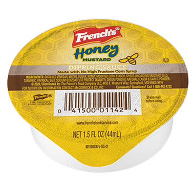 Frenchs Honey Mustard Dipping Sauce Dip Cup