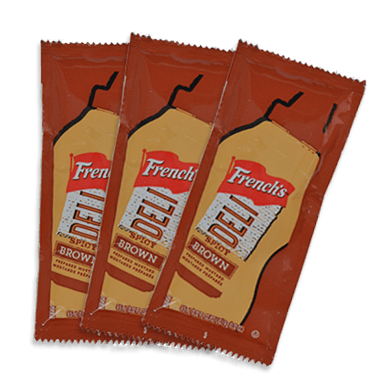 Frenchs Spicy Brown Mustard Packets