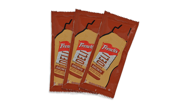 Frenchs Spicy Brown Mustard Packets