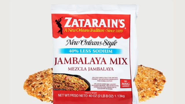 Zatarains Jambalaya Mix Reduced Sodium