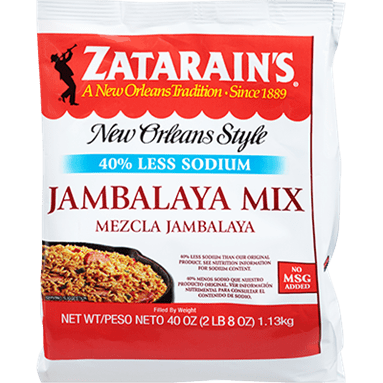 Zatarains Jambalaya Mix Reduced Sodium