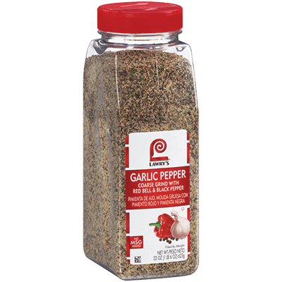Garlic Pepper Blend Rub + Steak & Burger Spice Jar / Shipping