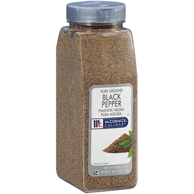 Mccormick Culinary Pure Ground Black Pepper Mccormick For Chefs