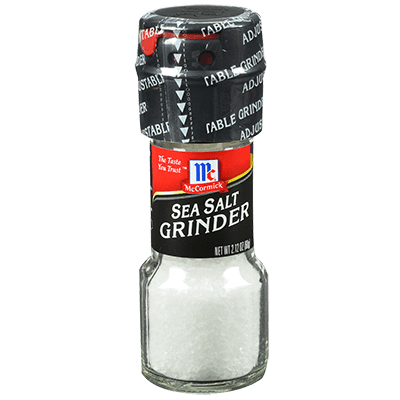McCormick Sea Salt & Pepper Grinder 4 Piece New Sealed