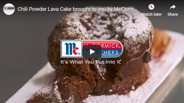Mexican Chocolate Lava Cake