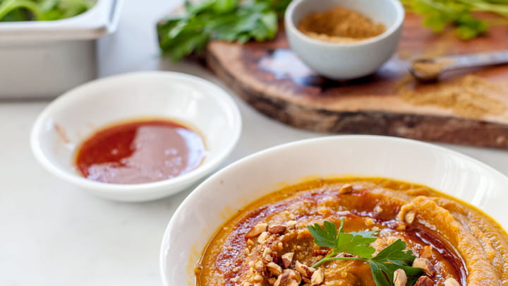 Moroccan Kabocha Squash Soup