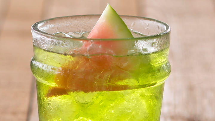 Pickled Watermelon Shrub Cocktail