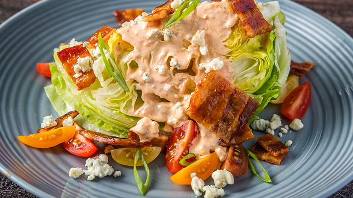 OLD BAY Hot Sauce Spiked Wedge Salad