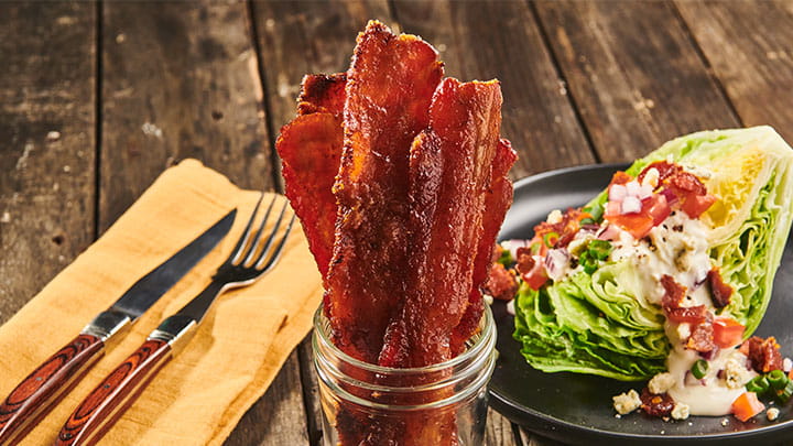 Nashville Hot Candied Bacon