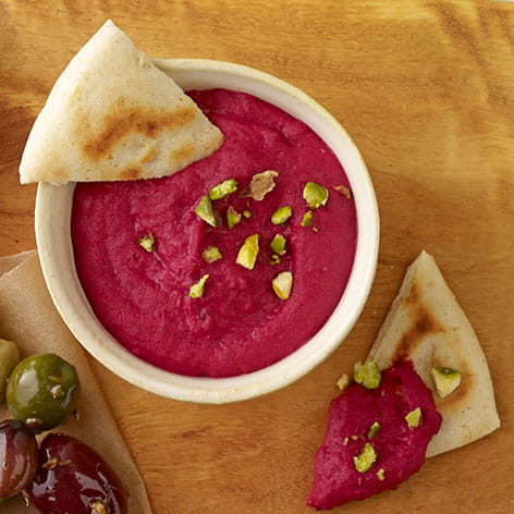 Roasted Beet and White Bean Dip