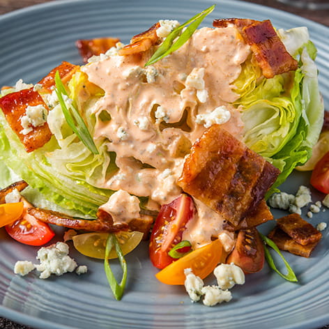 OLD BAY Hot Sauce Spiked Wedge Salad