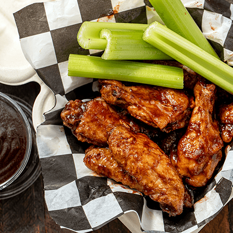 Sweet and Bold Barbecued Wings