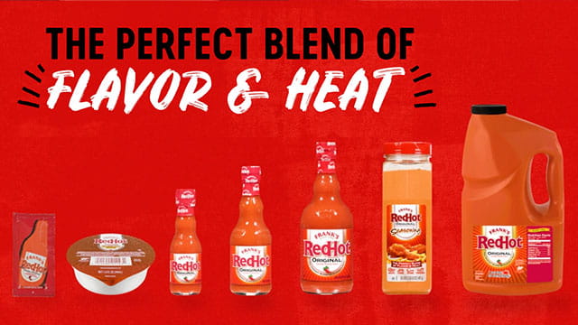  Frank's the perfect blend flavor and heat