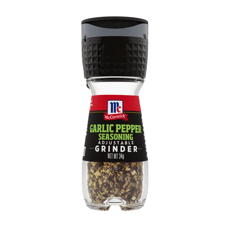McCormick® Garlic Pepper Seasoning Grinder