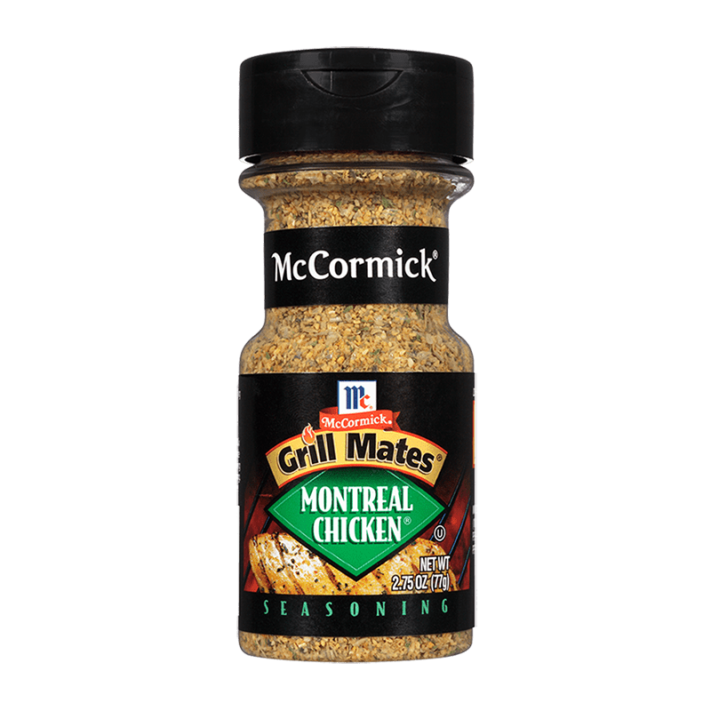 McCormick® Grill Mates® 25% Less Sodium Montreal Chicken Seasoning