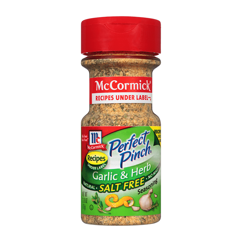McCormick® Perfect Pinch® Garlic & Herb Salt Free Seasoning