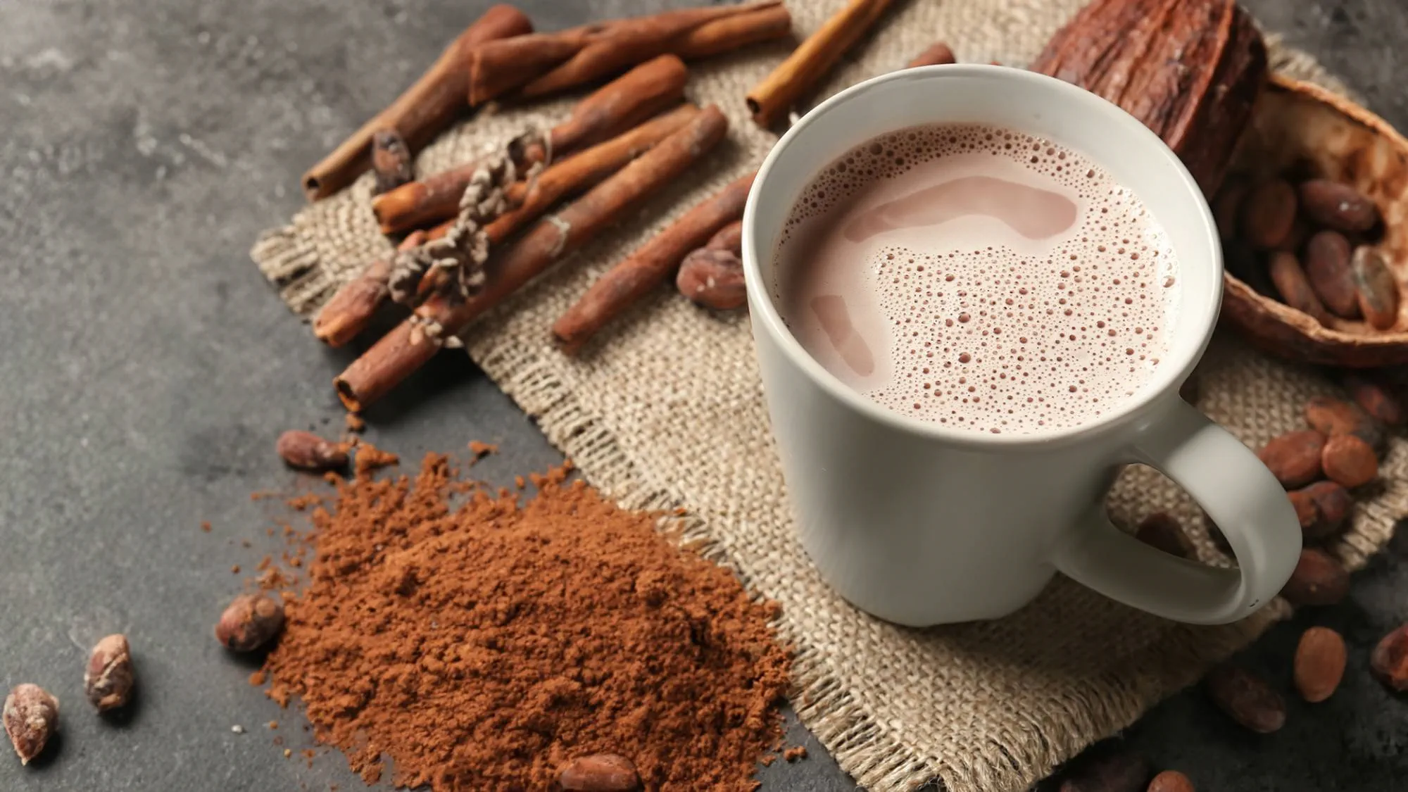Asian Style Cinnamon Hot Chocolate