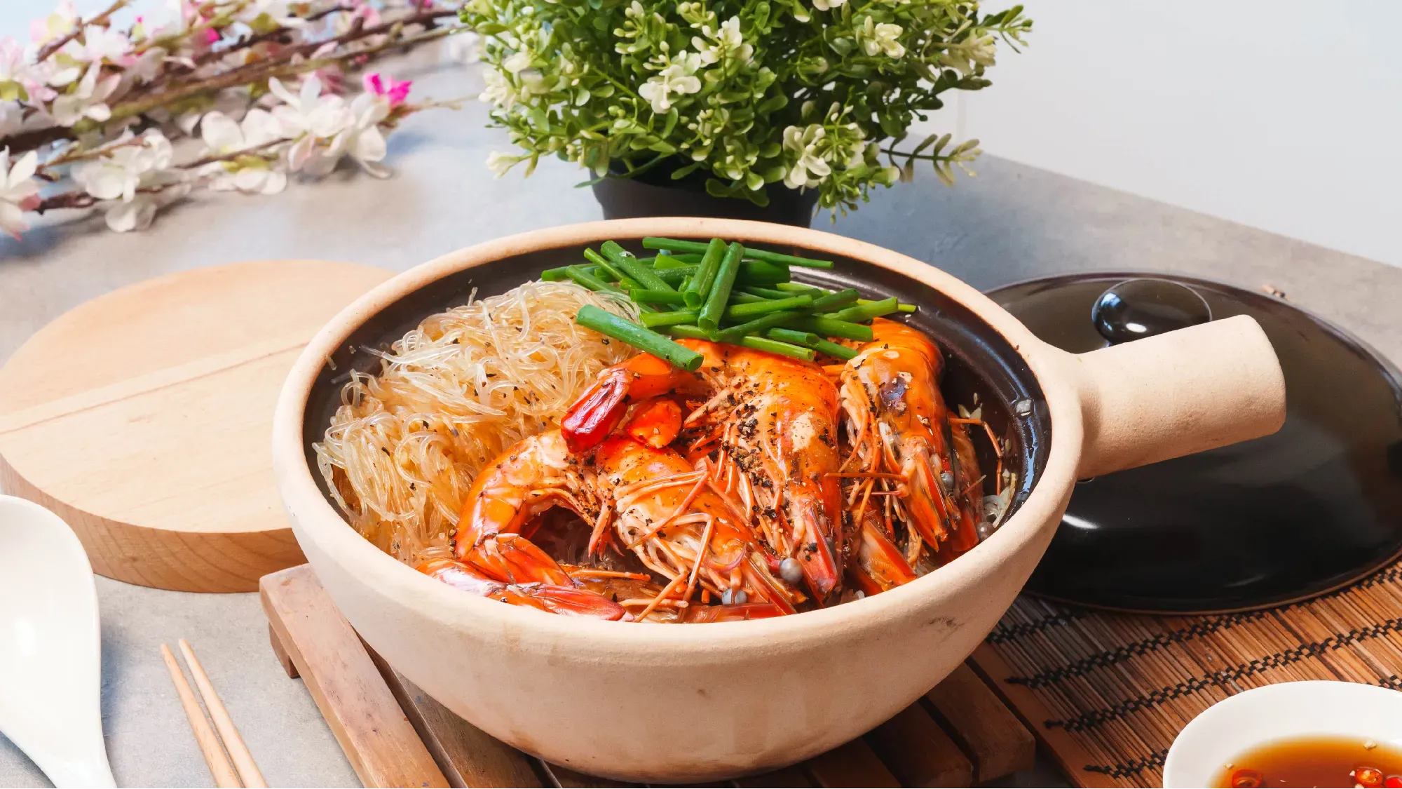 Black Pepper Shrimp Glass Noodles Black Pepper Shrimp Glass Noodles