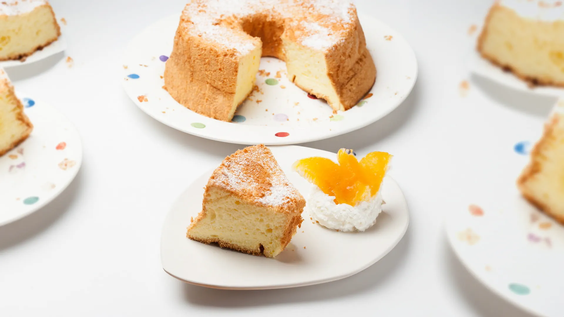 Vanilla Orange Chiffon Cake