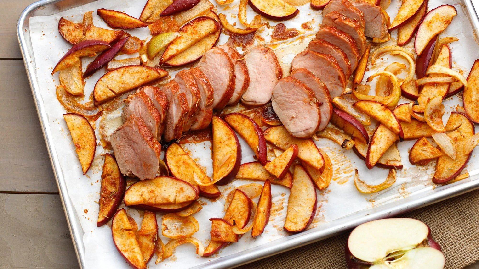 Easy Roasted Pork Tenderloin and Apples Easy Roasted Pork Tenderloin and Apples