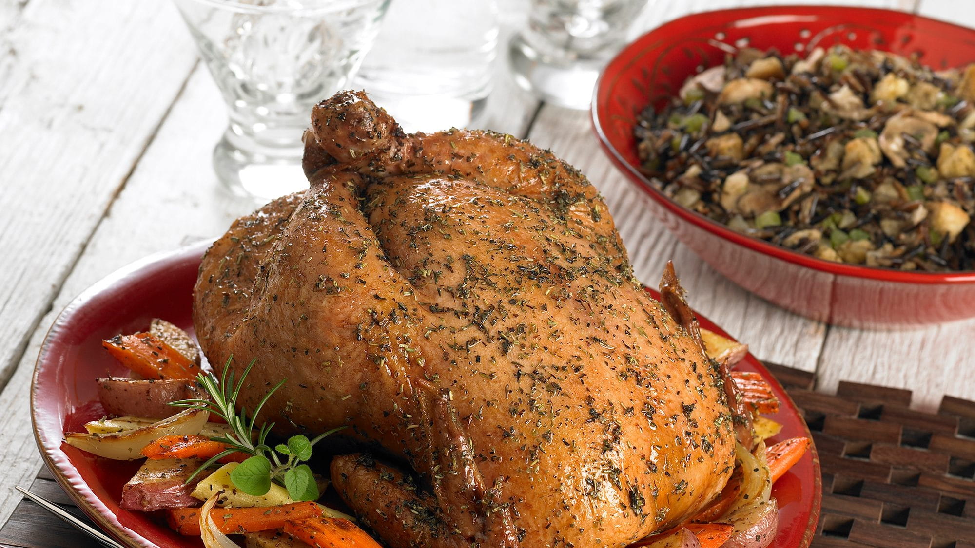 ROASTED CHICKEN WITH HERBES DE PROVENCE