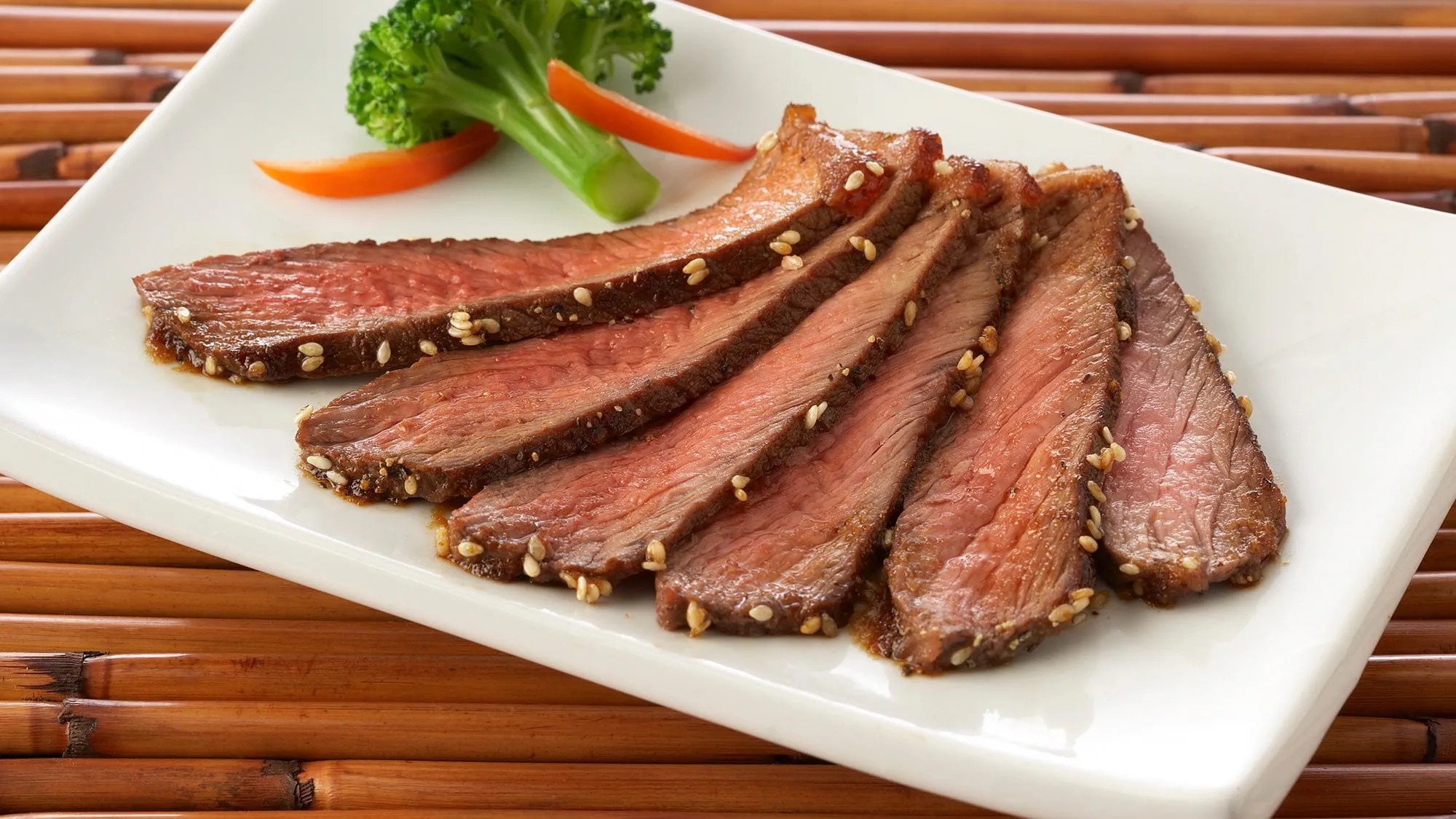 SESAME GLAZED SIRLOIN STEAK SESAME GLAZED SIRLOIN STEAK