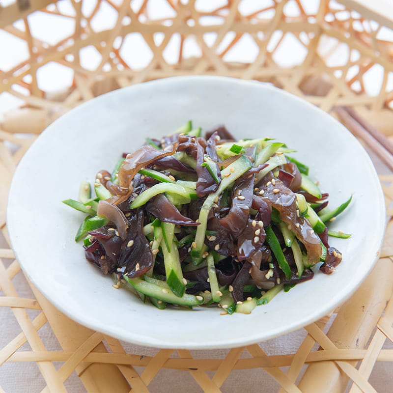 Chilled Cucumber and Wood Ear Mushroom Salad