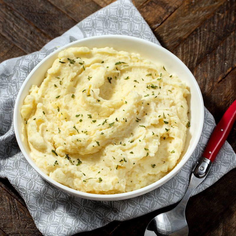 GARLIC MASHED POTATOES