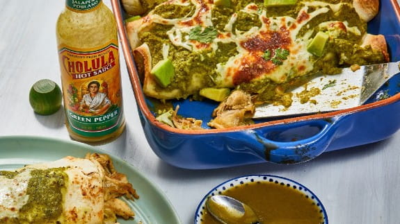Cholula-cinco-de-mayo-green-chile-enchiladas