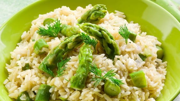 Asparagus-rice