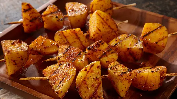 Grilled Potato Kabobs