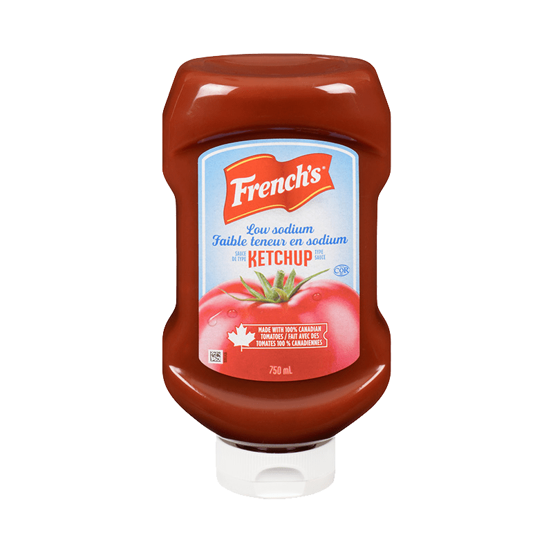 FRENCH’S LOW-SODIUM TOMATO KETCHUP
